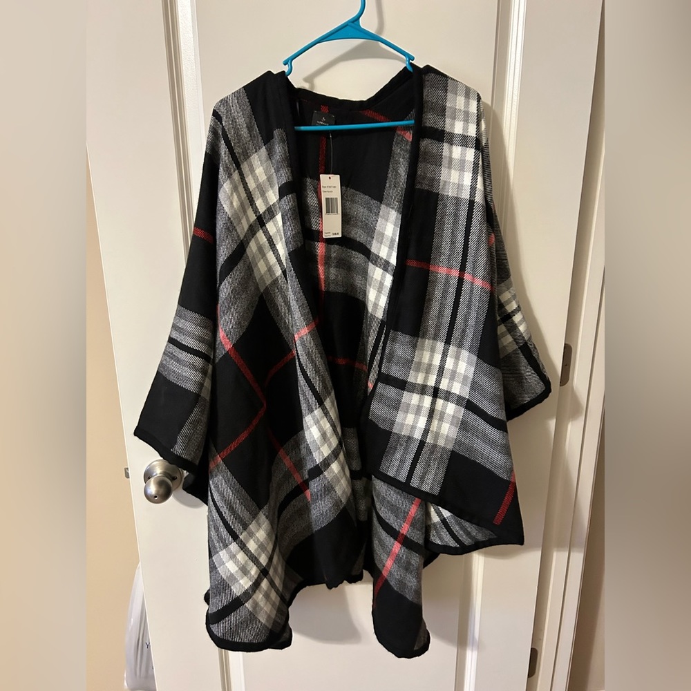Women’s V.Fraas Plaid Kimono